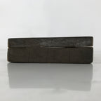 Japanese Wood Carved Kashigata Cake Mold Vtg Sweet Wagashi Nagaimo Cut Yam Kg654