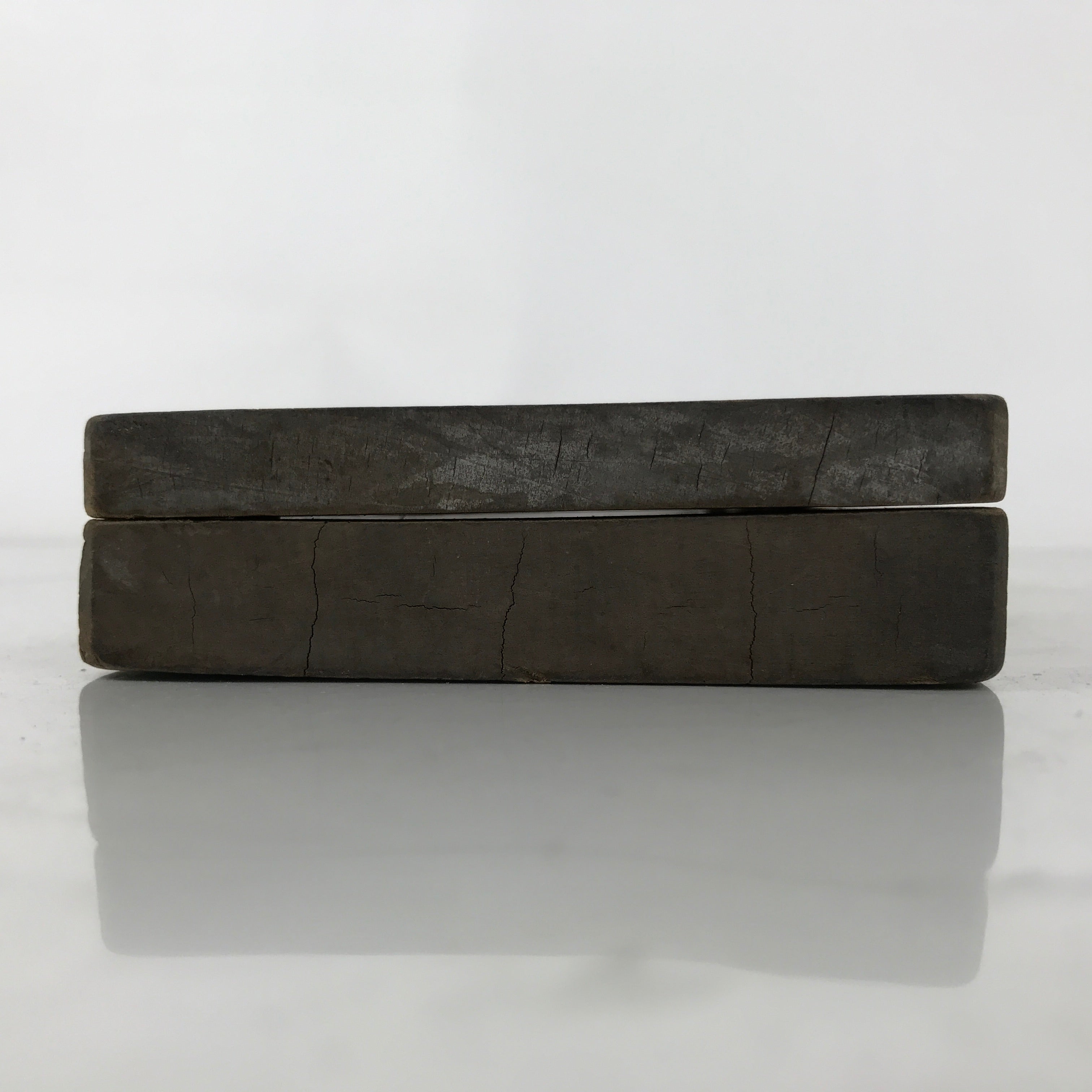 Japanese Wood Carved Kashigata Cake Mold Vtg Sweet Wagashi Nagaimo Cut Yam Kg654