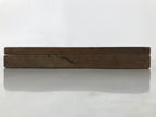 Japanese Wood Carved Kashigata Cake Mold Vtg Sweet Wagashi Nagaimo Cut Yam Kg654