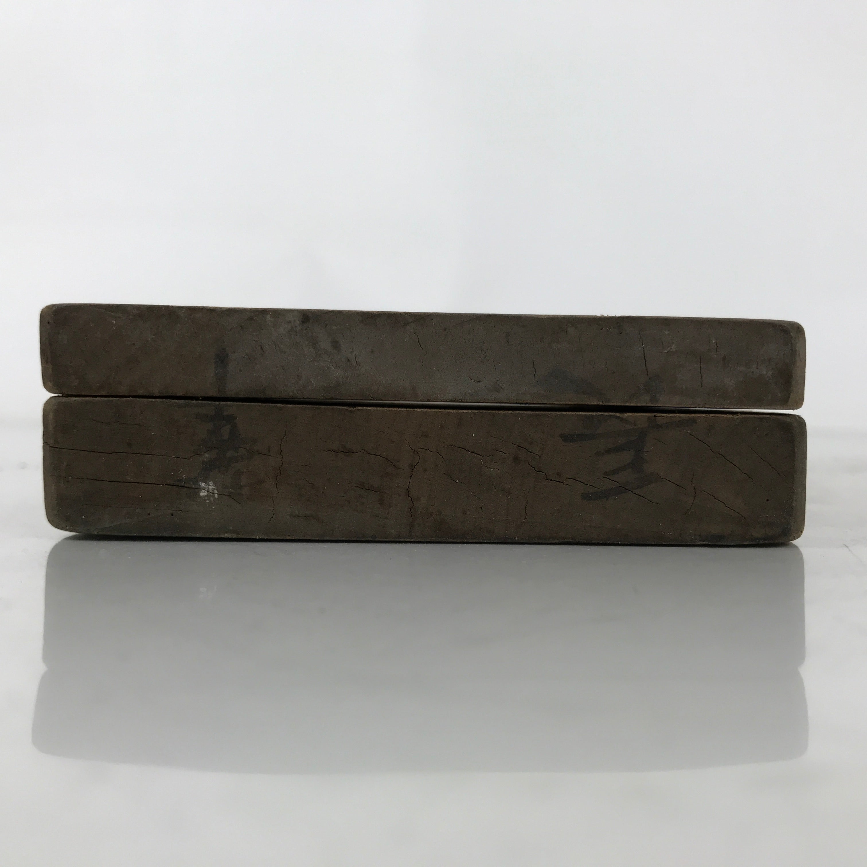 Japanese Wood Carved Kashigata Cake Mold Vtg Sweet Wagashi Nagaimo Cut Yam Kg654