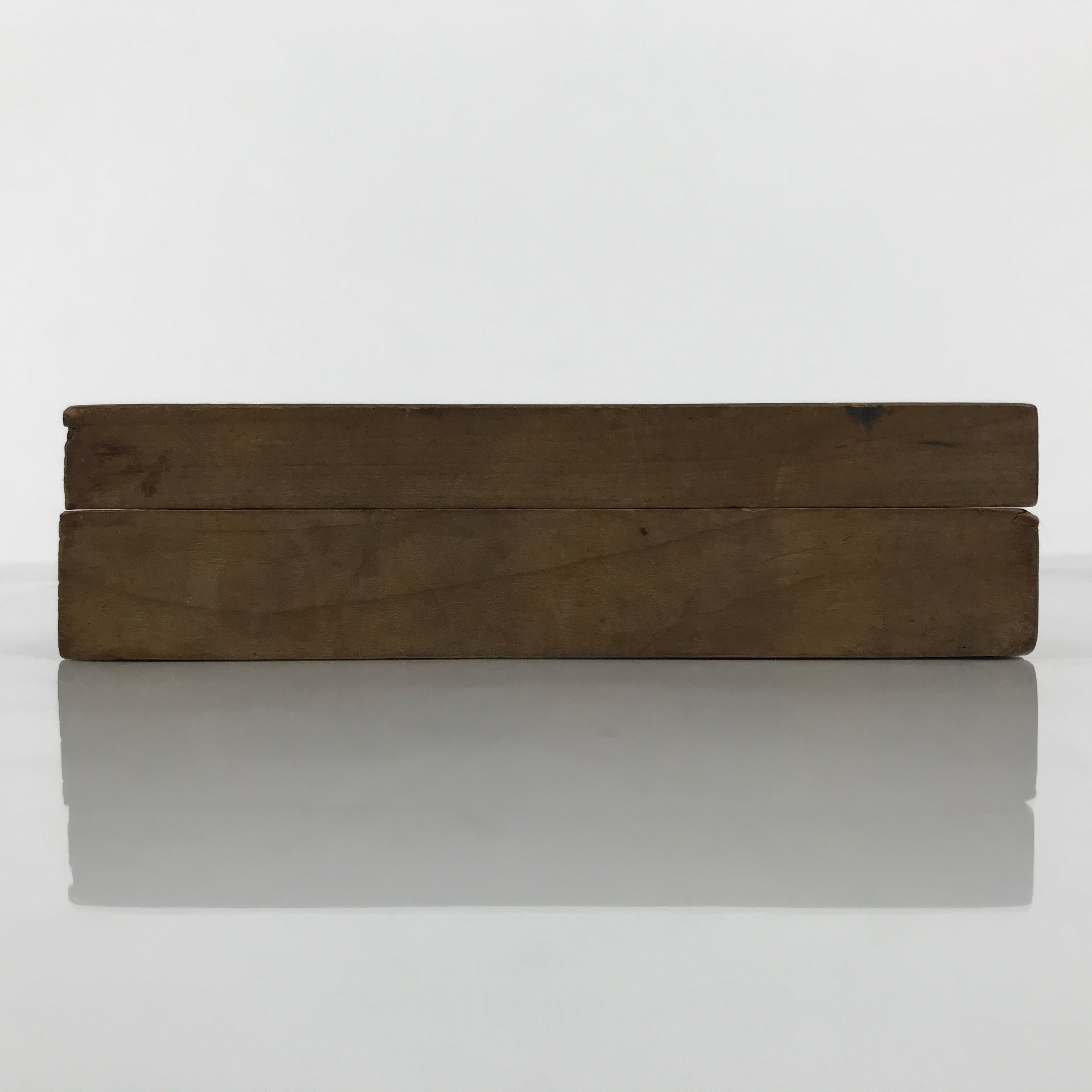 Japanese Wood Carved Kashigata Cake Mold Vtg Sweet Wagashi Oval Egg Shape Kg794