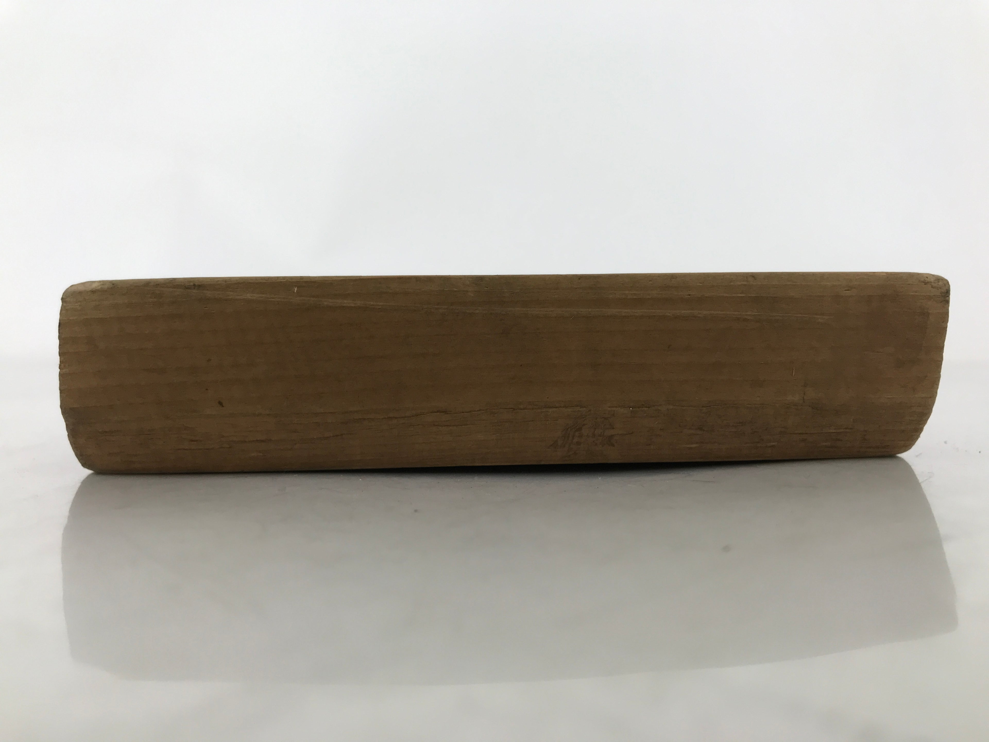 Japanese Wood Carved Kashigata Cake Mold Vtg Sweet Wagashi Peach Momo Kg594