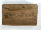 Japanese Wood Carved Kashigata Cake Mold Vtg Sweet Wagashi Peach Momo Kg594