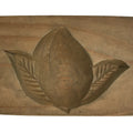 Japanese Wood Carved Kashigata Cake Mold Vtg Sweet Wagashi Peach Momo Kg594