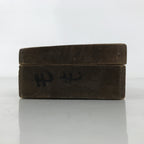 Japanese Wood Carved Kashigata Cake Mold Vtg Sweet Wagashi Peaches Momo Kg698