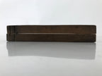 Japanese Wood Carved Kashigata Cake Mold Vtg Sweet Wagashi Peony Botan Kg550