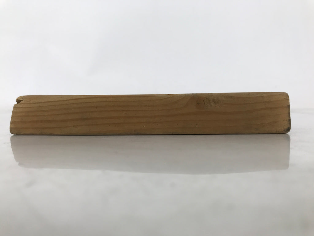 Japanese Wood Carved Kashigata Cake Mold Vtg Sweet Wagashi Peony Botan Kg588