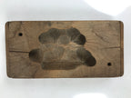Japanese Wood Carved Kashigata Cake Mold Vtg Sweet Wagashi Pine Matsu Kg578