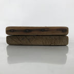 Japanese Wood Carved Kashigata Cake Mold Vtg Sweet Wagashi Pine Matsu Kg578