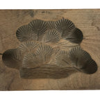 Japanese Wood Carved Kashigata Cake Mold Vtg Sweet Wagashi Pine Matsu Kg578