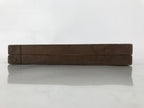 Japanese Wood Carved Kashigata Cake Mold Vtg Sweet Wagashi Plum Blossoms Kg584