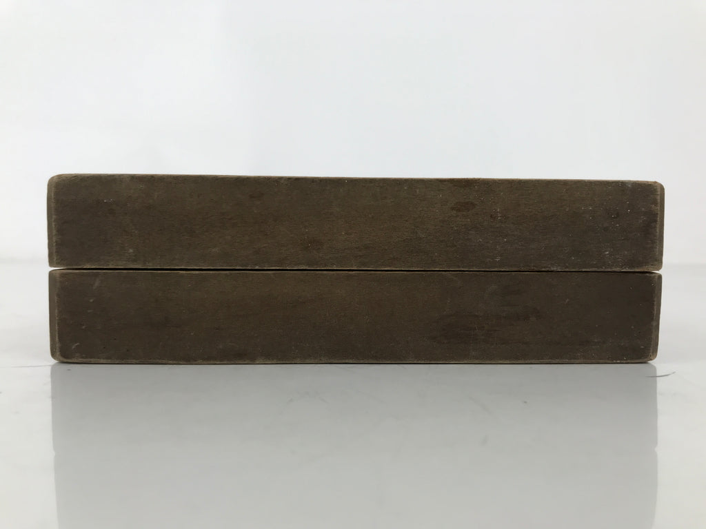 Japanese Wood Carved Kashigata Cake Mold Vtg Sweet Wagashi Rose Bara Kg621