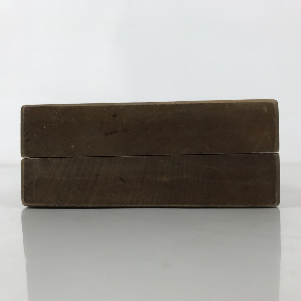 Japanese Wood Carved Kashigata Cake Mold Vtg Sweet Wagashi Rose Bara Kg621