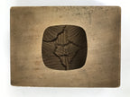 Japanese Wood Carved Kashigata Cake Mold Vtg Sweet Wagashi Rose Bara Kg621