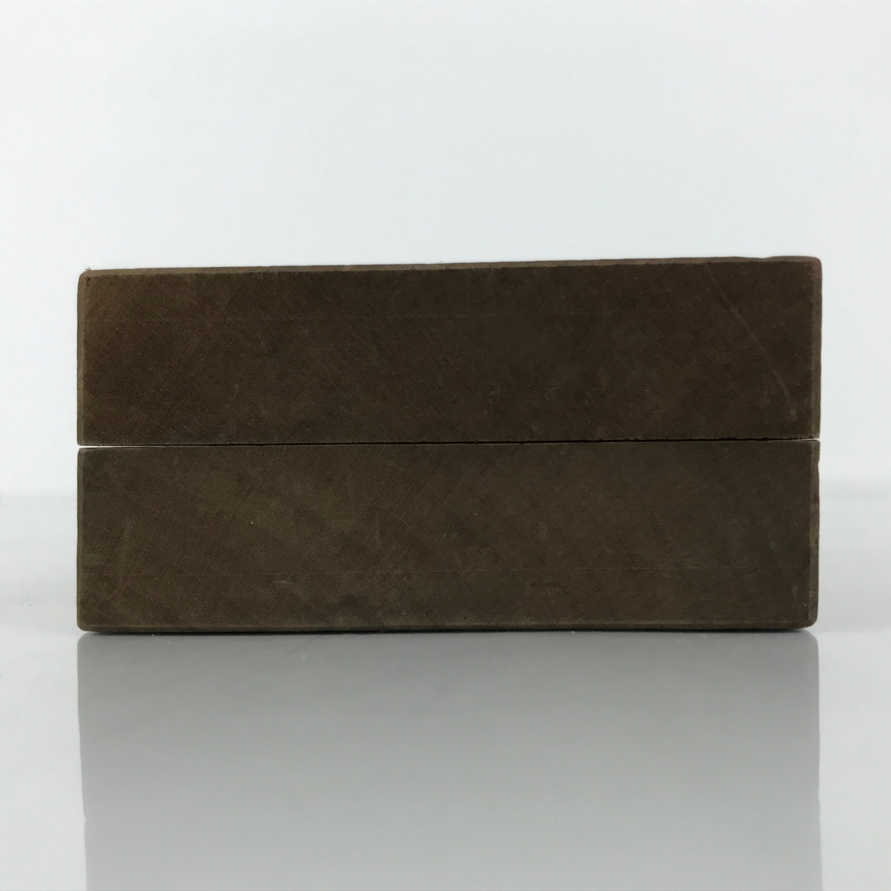 Japanese Wood Carved Kashigata Cake Mold Vtg Sweet Wagashi Rounded Square Kg802