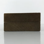 Japanese Wood Carved Kashigata Cake Mold Vtg Sweet Wagashi Rounded Square Kg802