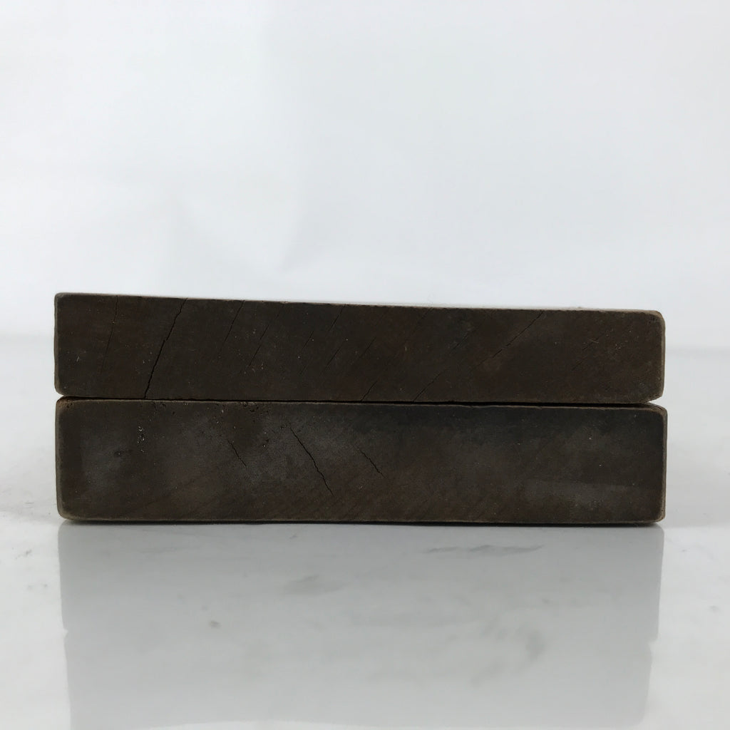 Japanese Wood Carved Kashigata Cake Mold Vtg Sweet Wagashi Sakura Kiku Kg613