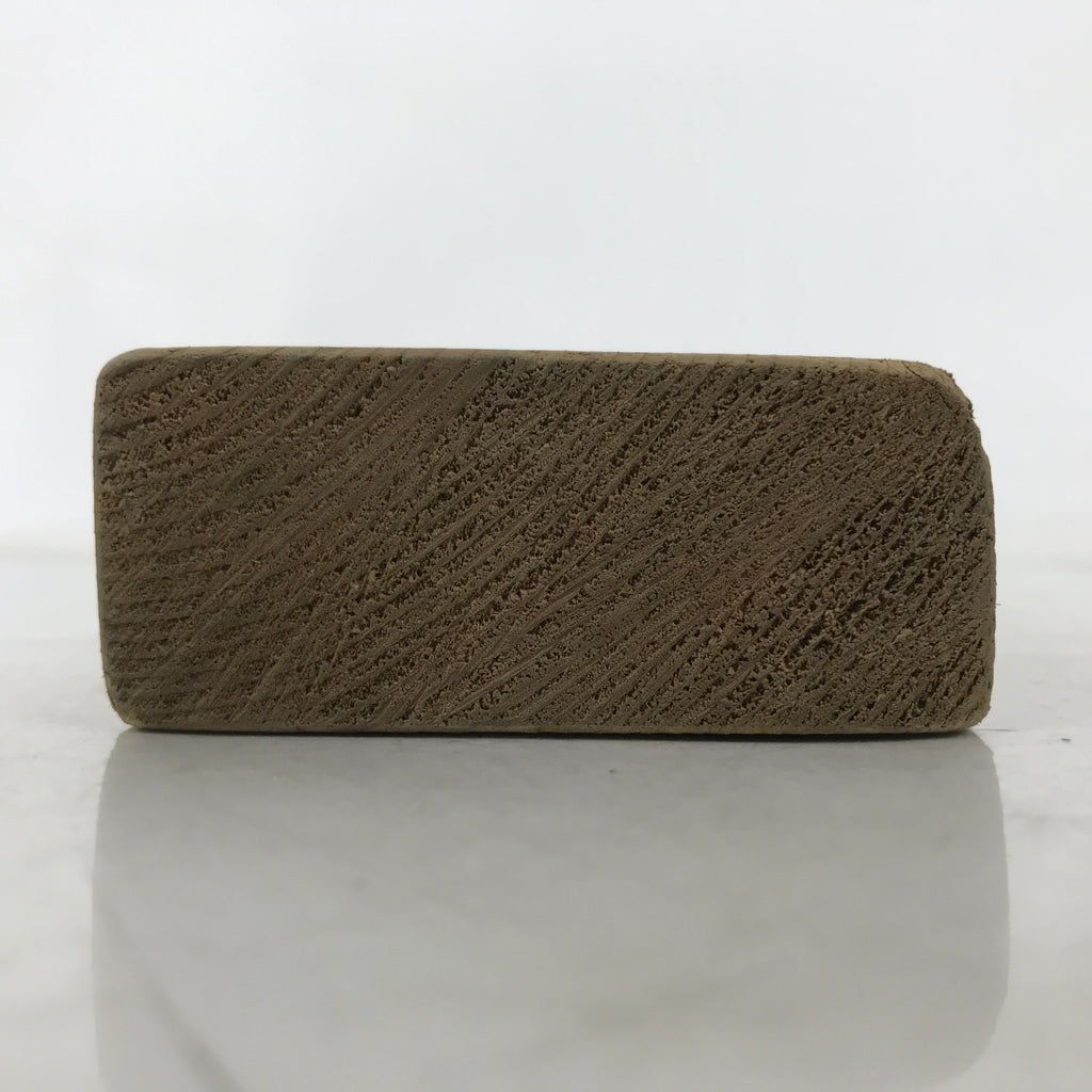 Japanese Wood Carved Kashigata Cake Mold Vtg Sweet Wagashi Sakura Peach Kg589