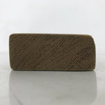 Japanese Wood Carved Kashigata Cake Mold Vtg Sweet Wagashi Sakura Peach Kg589