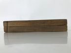 Japanese Wood Carved Kashigata Cake Mold Vtg Sweet Wagashi Shrimp Ebi Kg559