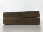 Japanese Wood Carved Kashigata Cake Mold Vtg Sweet Wagashi Shrimp Ebi Kg559