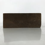 Japanese Wood Carved Kashigata Cake Mold Vtg Sweet Wagashi Shrimp Ebi Kg571