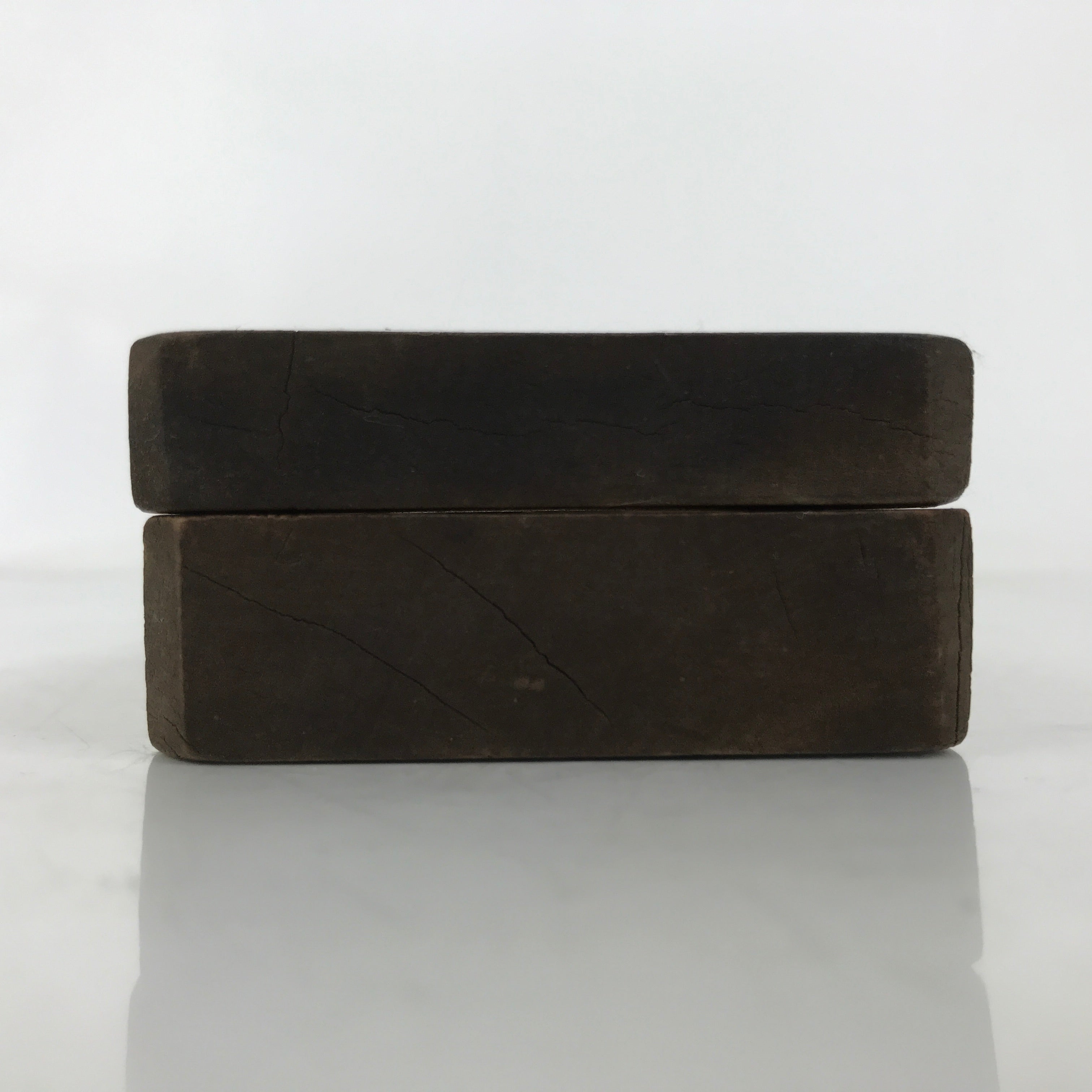 Japanese Wood Carved Kashigata Cake Mold Vtg Sweet Wagashi Shrimp Ebi Kg598