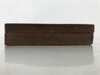 Japanese Wood Carved Kashigata Cake Mold Vtg Sweet Wagashi Shrimp Ebi Kg598