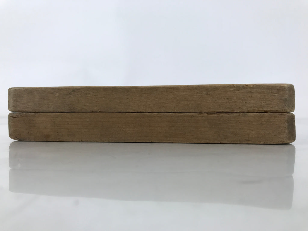 Japanese Wood Carved Kashigata Cake Mold Vtg Sweet Wagashi Squash Gourd Kg720