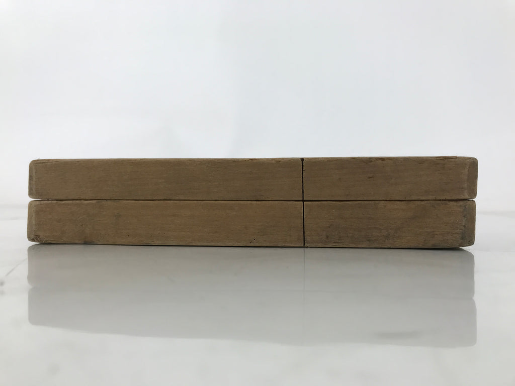 Japanese Wood Carved Kashigata Cake Mold Vtg Sweet Wagashi Squash Gourd Kg720