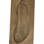 Japanese Wood Carved Kashigata Cake Mold Vtg Sweet Wagashi Squash Gourd Kg720