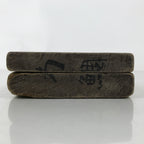 Japanese Wood Carved Kashigata Cake Mold Vtg Sweet Wagashi Tai Madai Fish Kg640