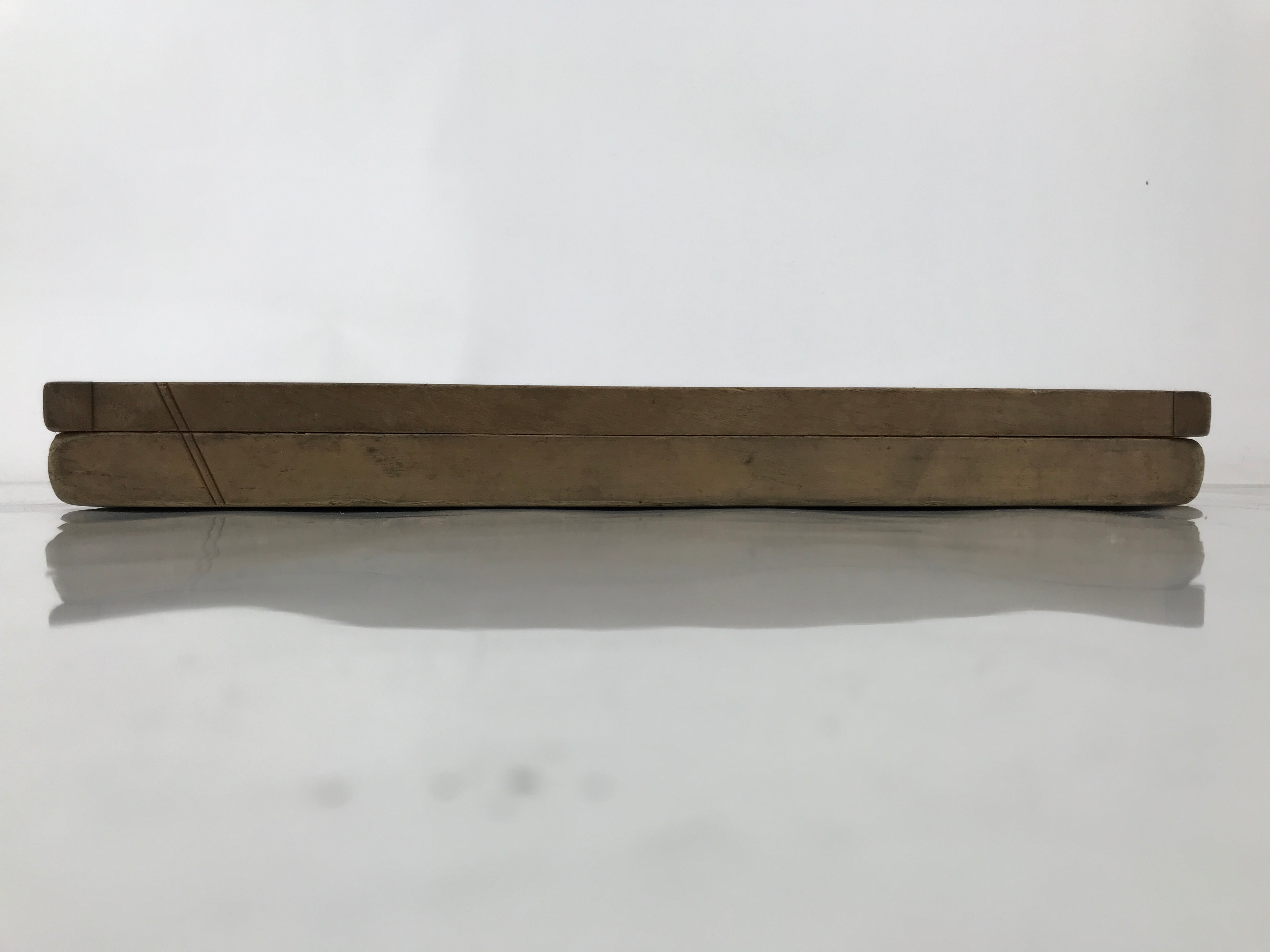 Japanese Wood Carved Kashigata Cake Mold Vtg Sweet Wagashi Tai Madai Fish Kg672