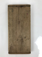 Japanese Wood Carved Kashigata Cake Mold Vtg Sweet Wagashi Tai Madai Fish Kg733