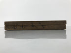 Japanese Wood Carved Kashigata Cake Mold Vtg Sweet Wagashi Tai Madai Fish Kg748