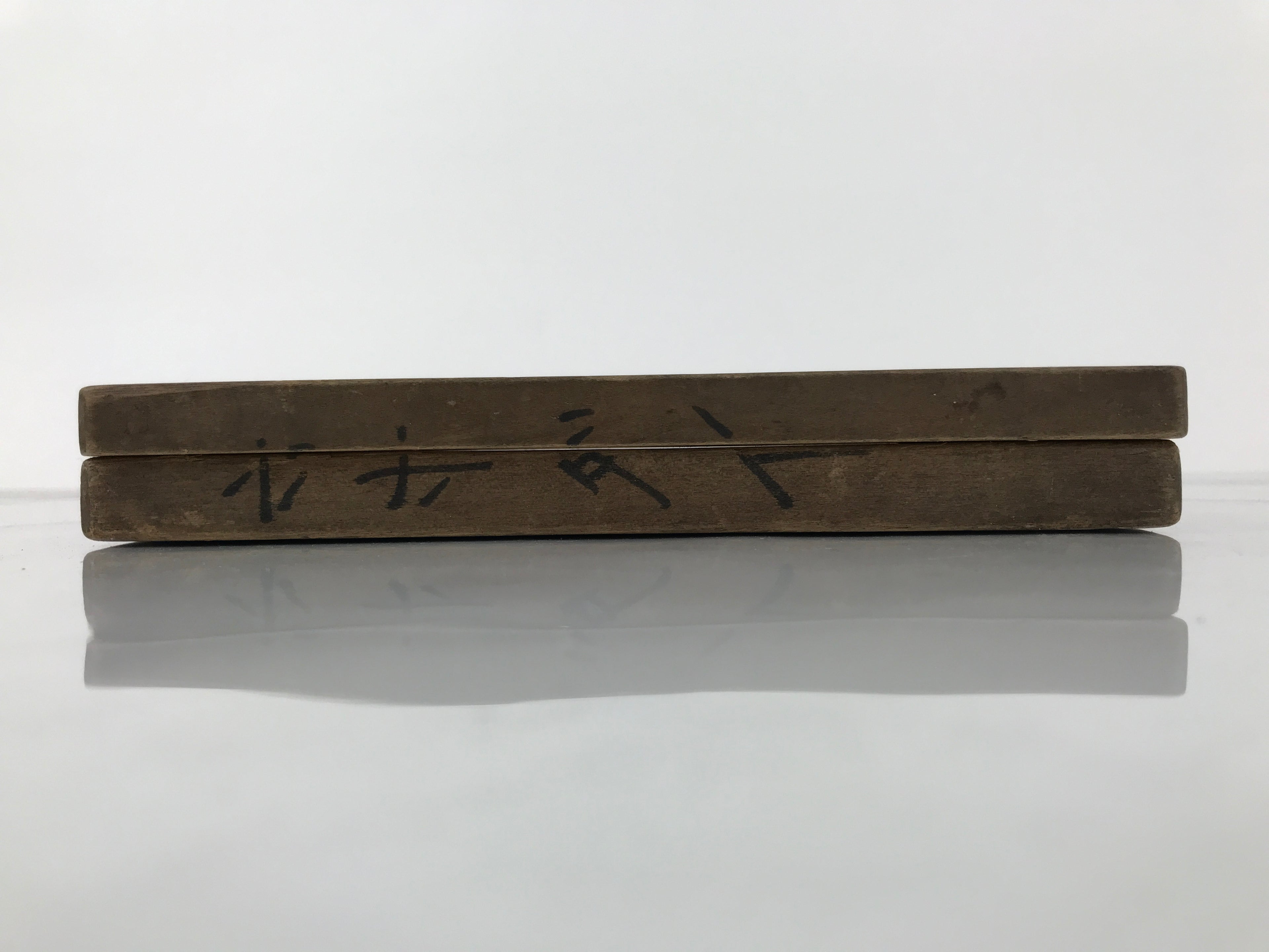 Japanese Wood Carved Kashigata Cake Mold Vtg Sweet Wagashi Tai Madai Fish Kg748