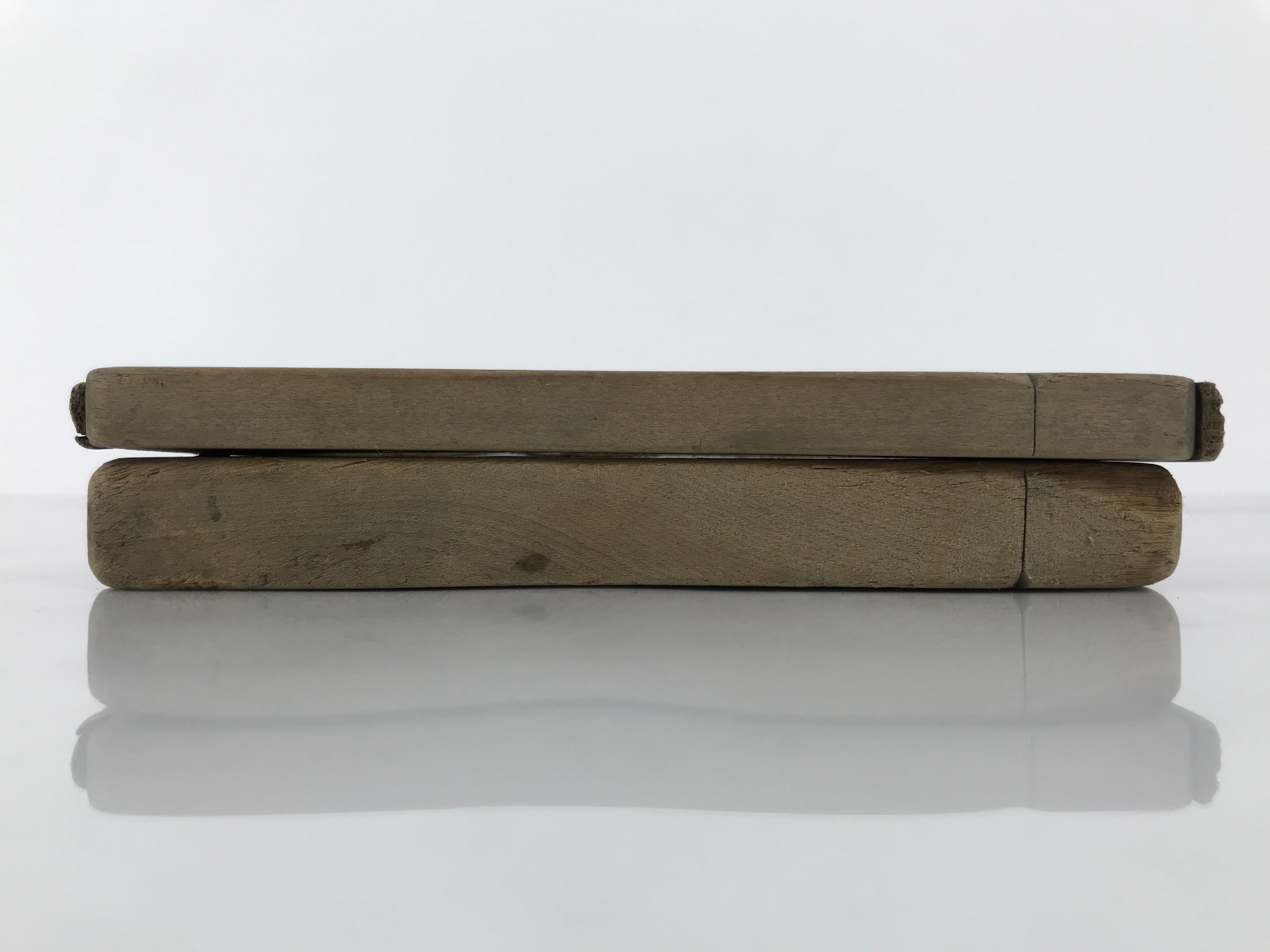 Japanese Wood Carved Kashigata Cake Mold Vtg Sweet Wagashi Tai Madai Fish Kg793