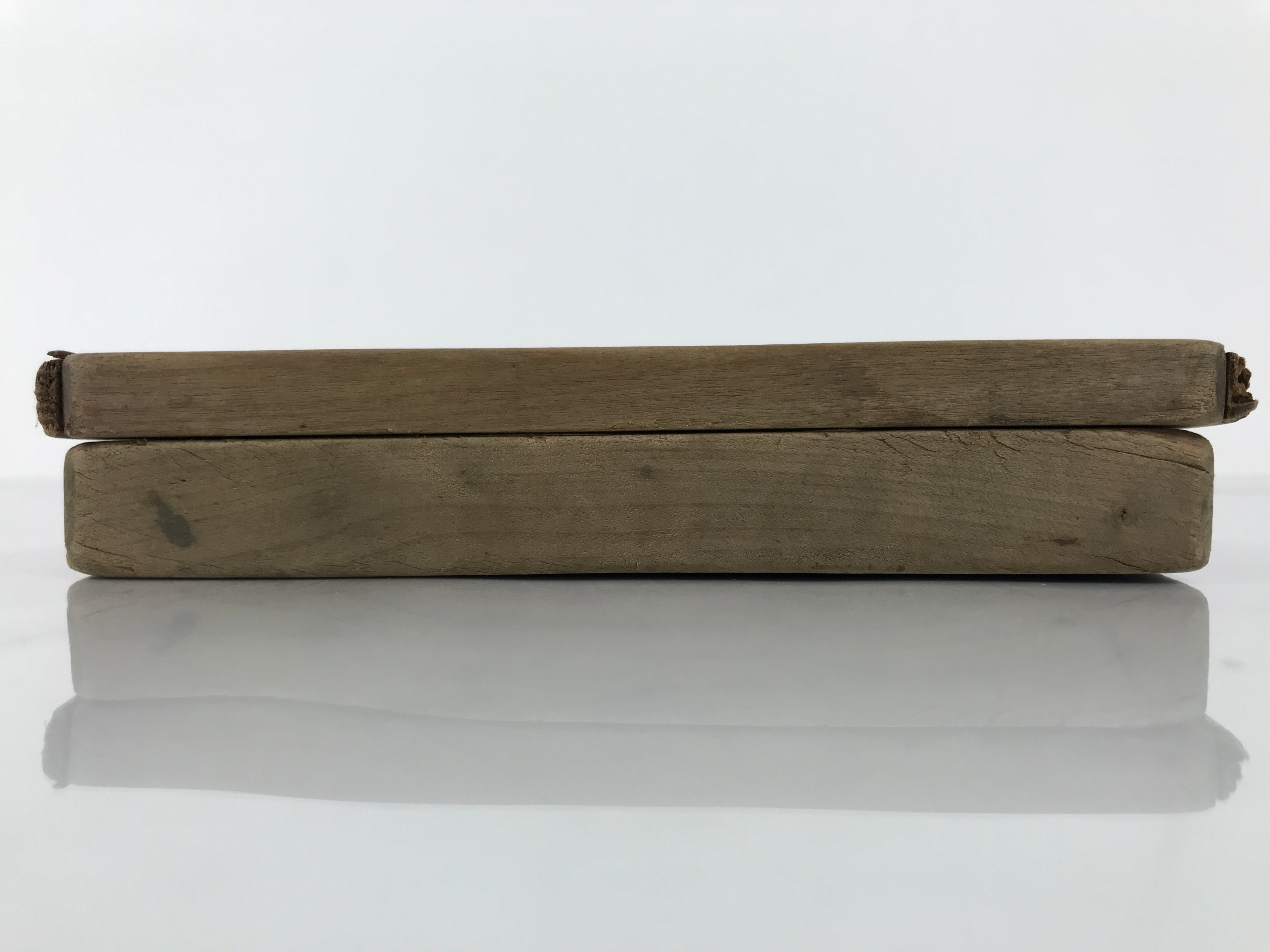 Japanese Wood Carved Kashigata Cake Mold Vtg Sweet Wagashi Tai Madai Fish Kg793