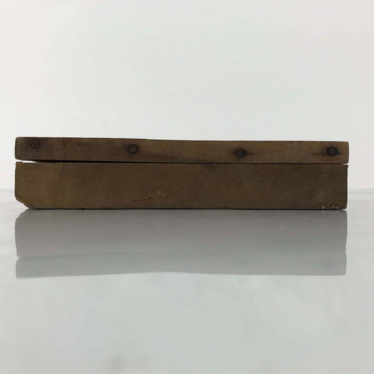Japanese Wood Carved Kashigata Cake Mold Vtg Sweet Wagashi Tai Madai Fish Kg807