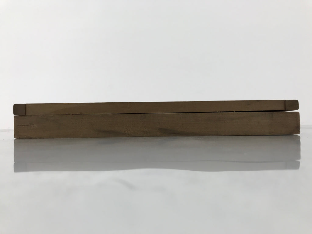 Japanese Wood Carved Kashigata Cake Mold Vtg Sweet Wagashi Tai Madai Fish Kg807