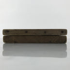Japanese Wood Carved Kashigata Cake Mold Vtg Sweet Wagashi Tai Madai Fish Kg808