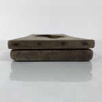 Japanese Wood Carved Kashigata Cake Mold Vtg Sweet Wagashi Tai Madai Fish Kg809