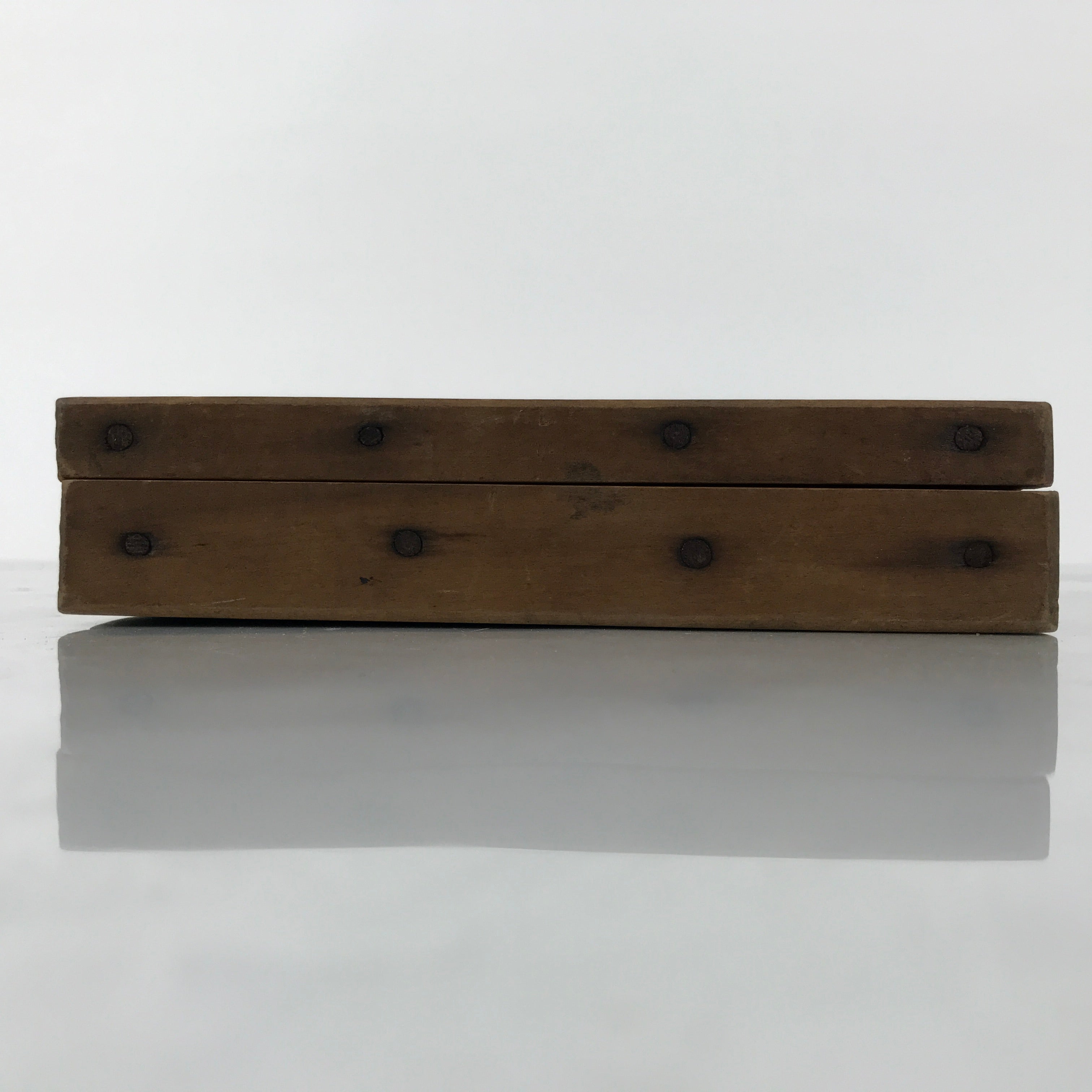 Japanese Wood Carved Kashigata Cake Mold Vtg Sweet Wagashi Tai Madai Fish Kg810