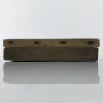 Japanese Wood Carved Kashigata Cake Mold Vtg Sweet Wagashi Tai Madai Fish Kg811