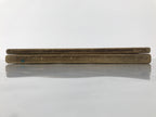 Japanese Wood Carved Kashigata Cake Mold Vtg Sweet Wagashi Tai Madai Fish Kg812
