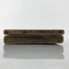 Japanese Wood Carved Kashigata Cake Mold Vtg Sweet Wagashi Tai Madai Fish Kg812
