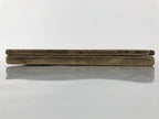 Japanese Wood Carved Kashigata Cake Mold Vtg Sweet Wagashi Tai Madai Fish Kg812