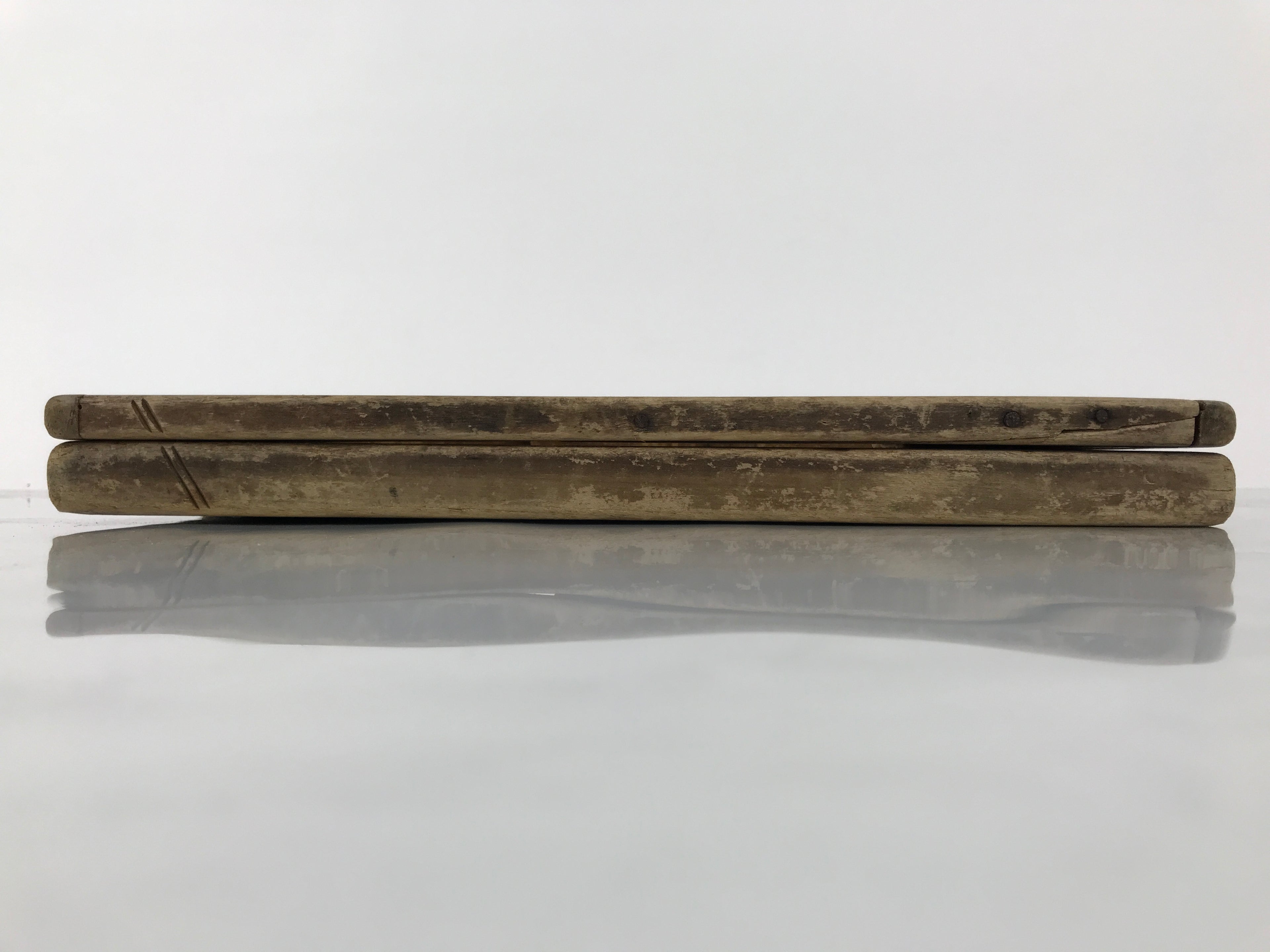 Japanese Wood Carved Kashigata Cake Mold Vtg Sweet Wagashi Tai Madai Fish Kg812