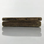 Japanese Wood Carved Kashigata Cake Mold Vtg Sweet Wagashi Tai Madai Fish Kg812