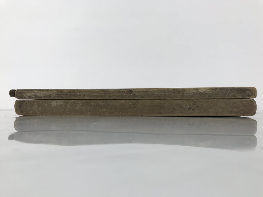 Japanese Wood Carved Kashigata Cake Mold Vtg Sweet Wagashi Tai Madai Fish Kg813